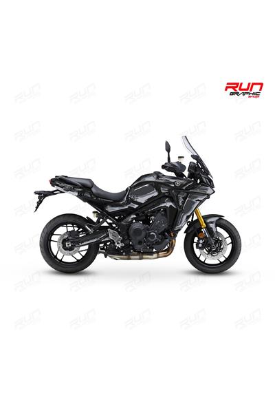 YAMAHA TRACER 9 CARTOON GRAPHİC KİT STİCKER SET