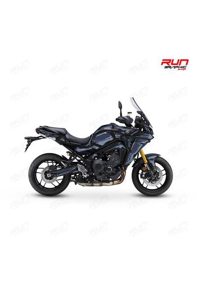 YAMAHA TRACER 9 CARTOON GRAPHİC KİT STİCKER SET