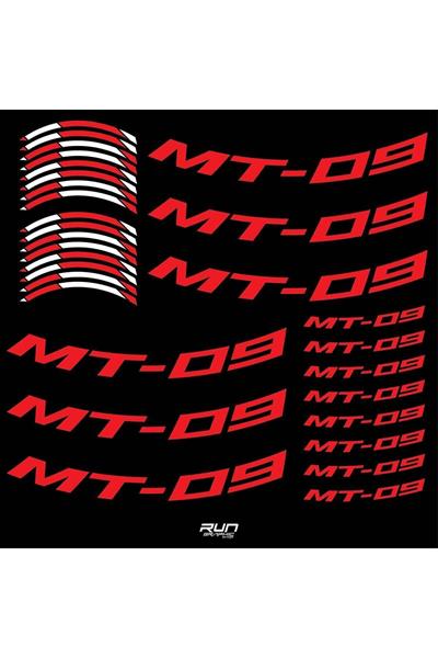 Yamaha YZF MT 09 Red Rim Stripe Sticker
