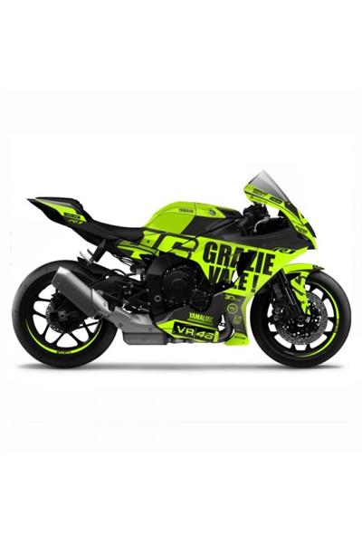 YAMAHA YZF R1 2020-2024 WORLD GRAPHIC KİT STİCKER SET