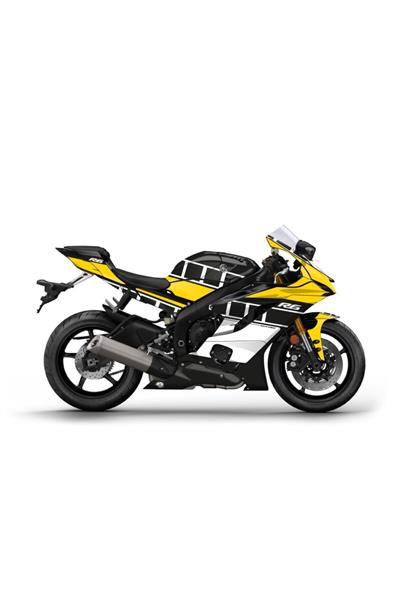 YAMAHA YZF R6 2017-2021 60 TH 2 STİCKER SET FULL BODY KIT
