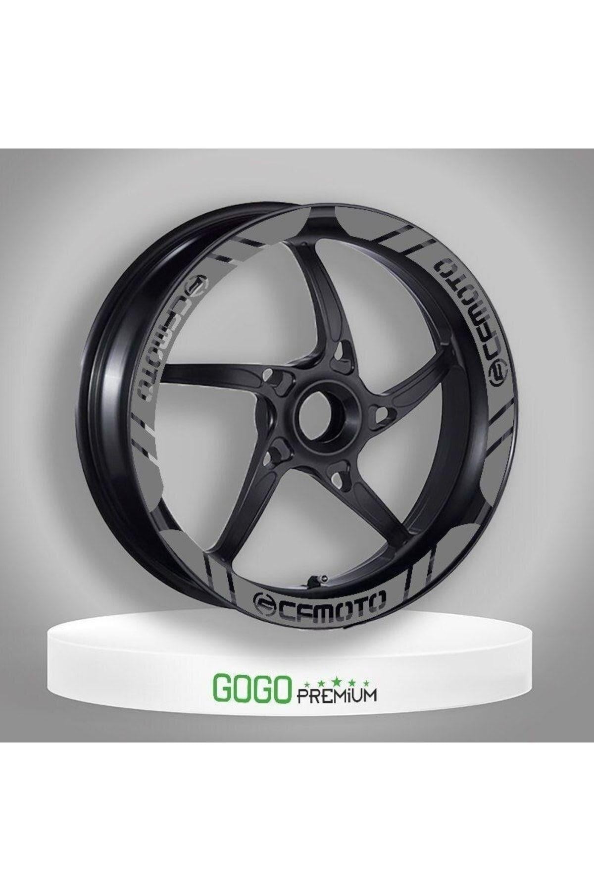CF MOTO UYUMLU SİYAH 1 SET JANT ŞERİDİ