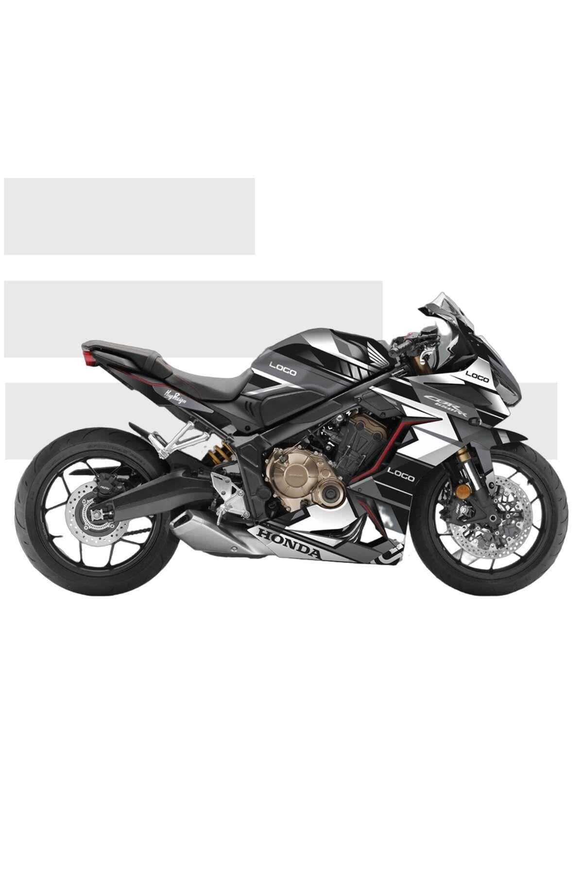 HONDA CBR 650R HANZALA BEYAZ GRI STİCKER SET FULL BODY KİT