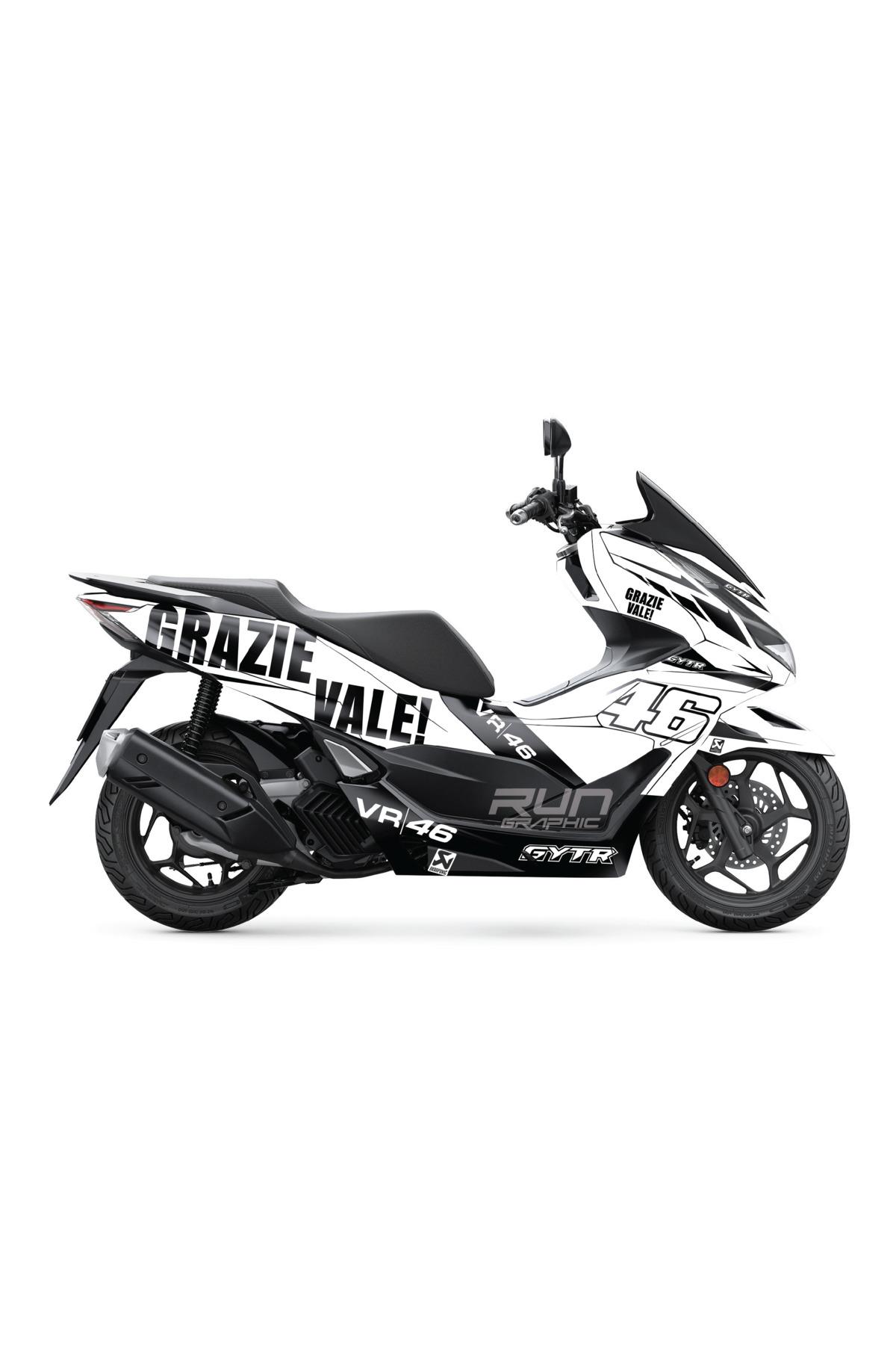 HONDA PCX 2021-2024 GRAZİE VALE KAPLAMA GRAFİK SETİ KİT