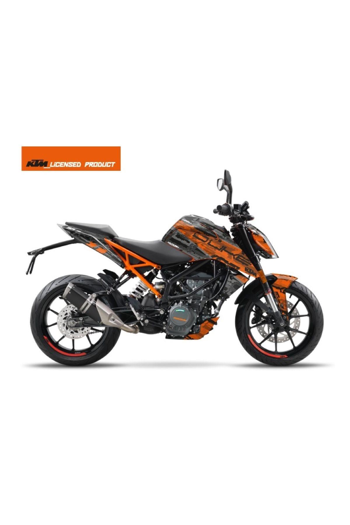 KTM DUKE 250 MDL3 FULL STİCKER SET BODY KİT