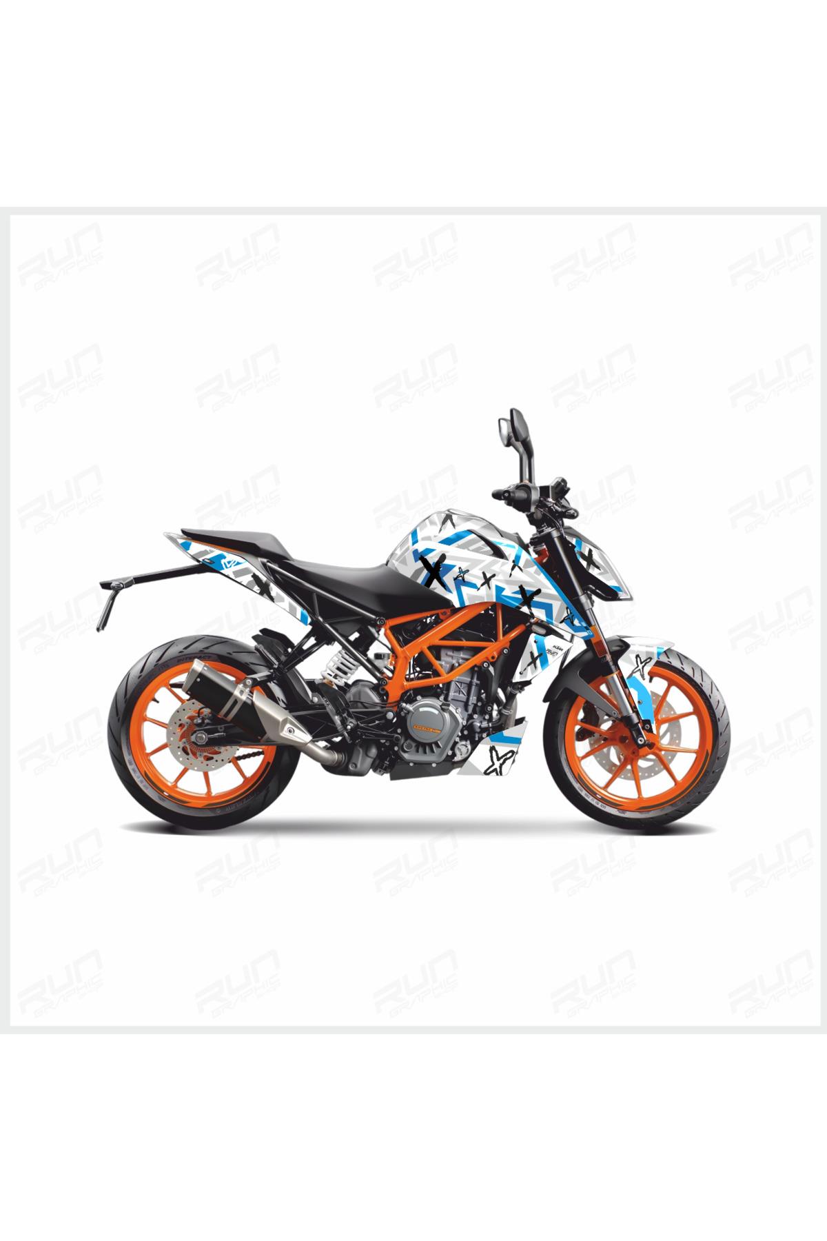 KTM DUKE GEN2 GRAPHİC STİCKER KİT SET