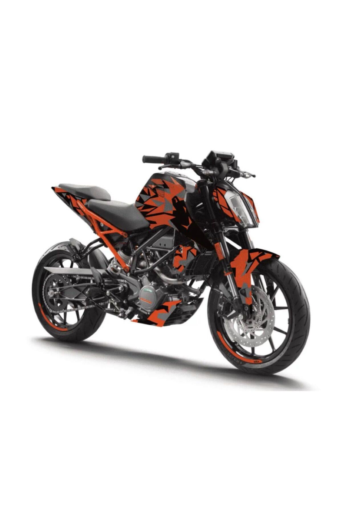 KTM DUKE TÜM SERİLER FULL BODY KİT STİCKER SET MODEL YAZMANIZ YETERLİDİR