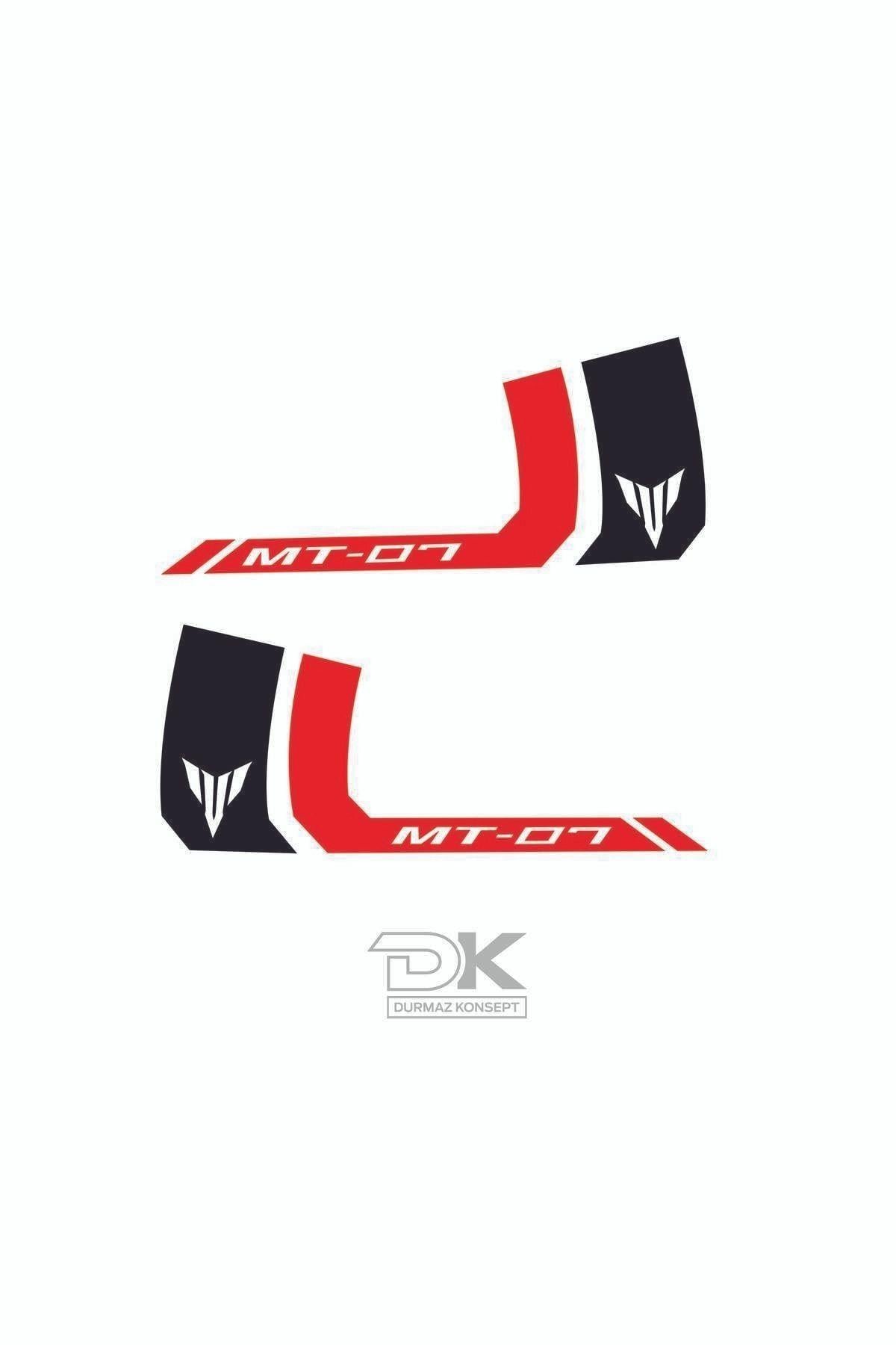 Mt 07 Depo Sticker Kırmızı