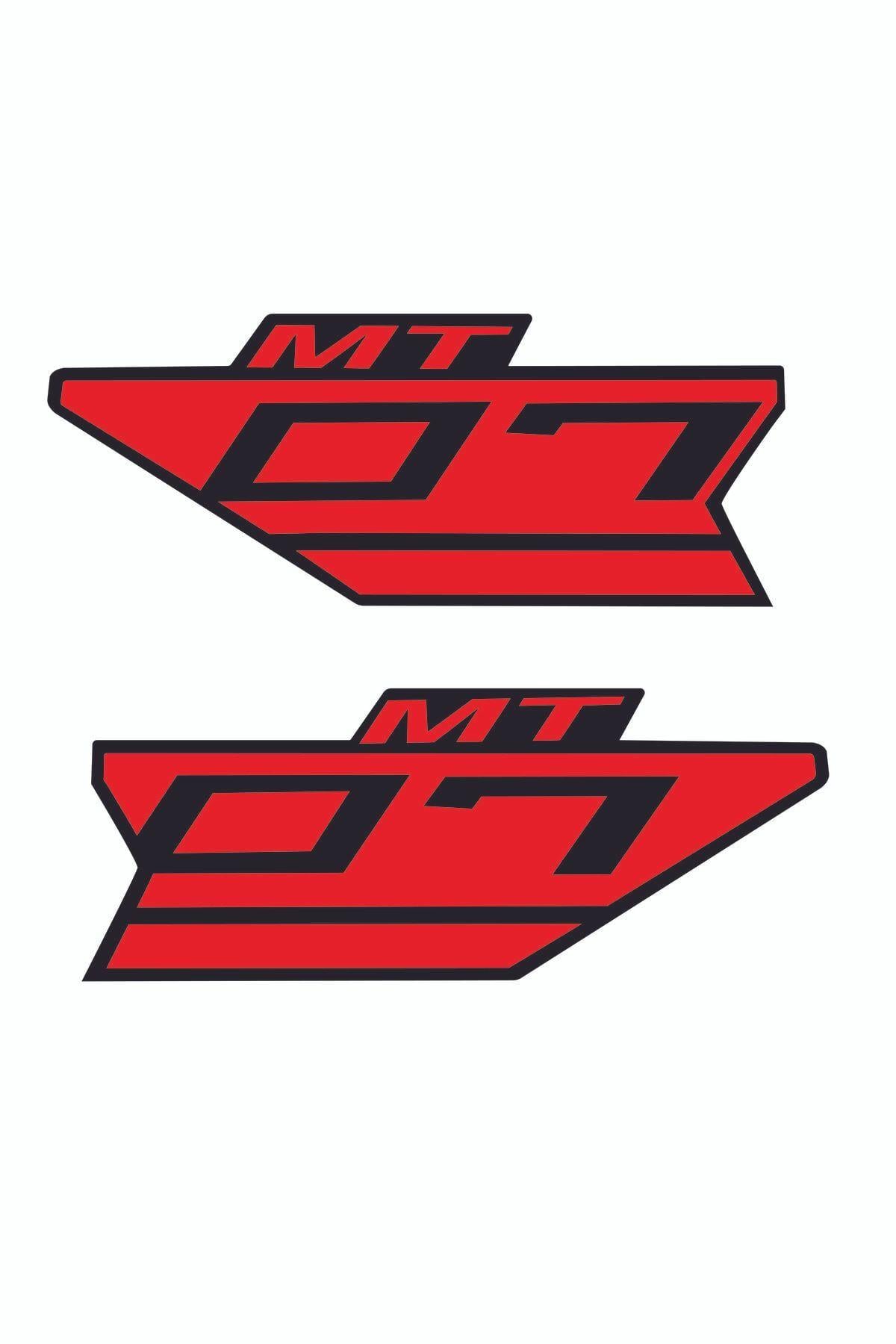 Mt 07 Kırmızı Depo Ram Air Sticker