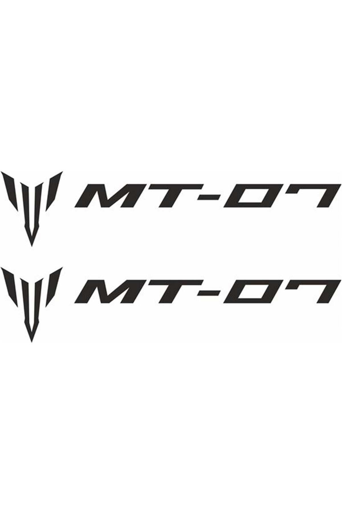 Mt-07 Sticker Etiket Modeli
