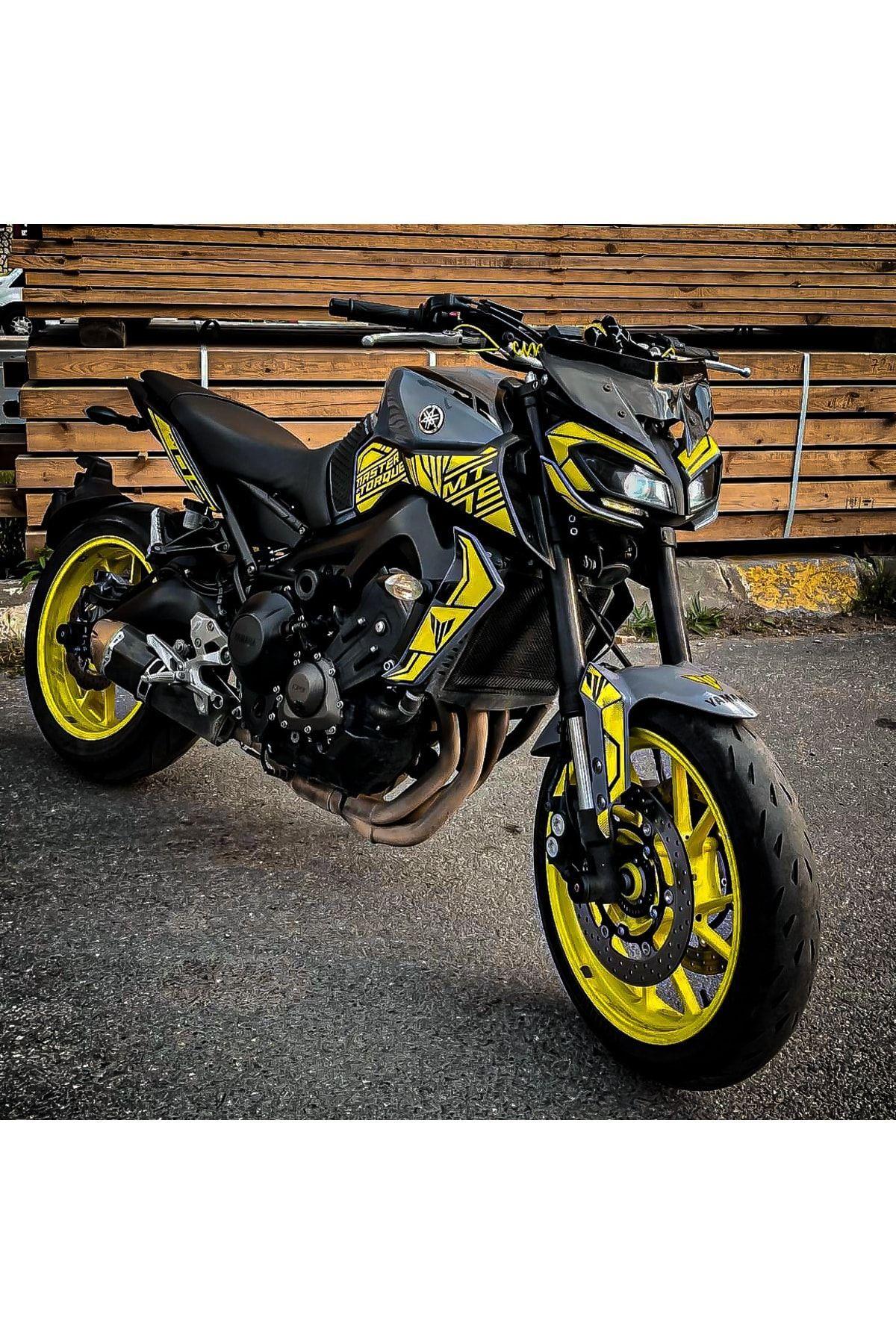 MT-09 YEŞİL STİCKER SET