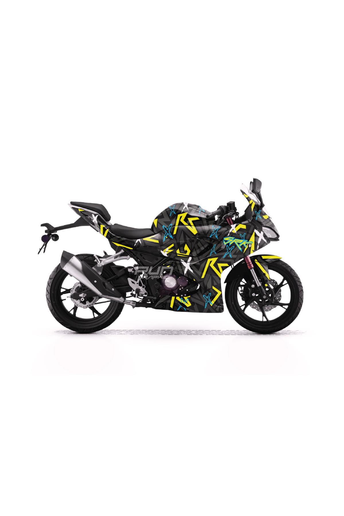 RKS SRK 12-250R XR KAPLAMA MODELİ GRAPHİC STİCKER KİT