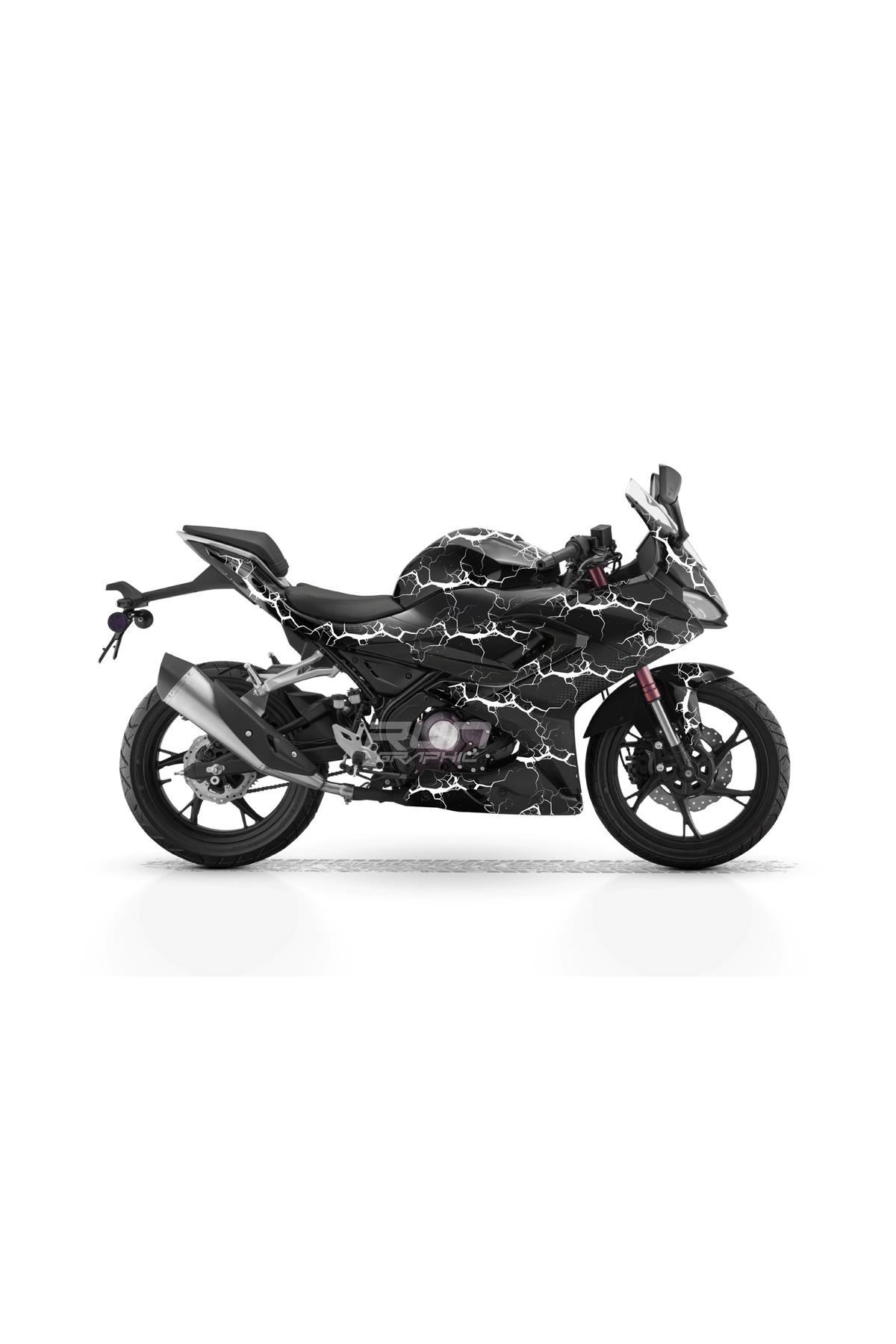 RKS SRK 125-R ŞİMŞEK GRAPHİC KİT STİCKER SET