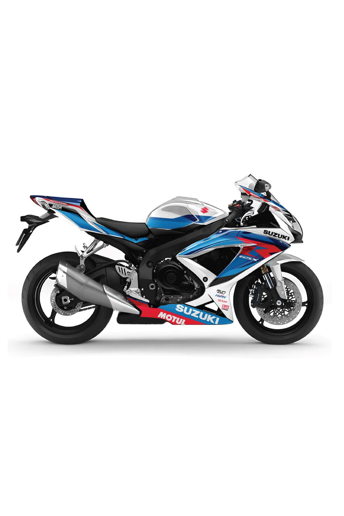 SUZUKI GSX-R 600-750 2008-10 MIXED GRAPHİC KİT STİCKER SET