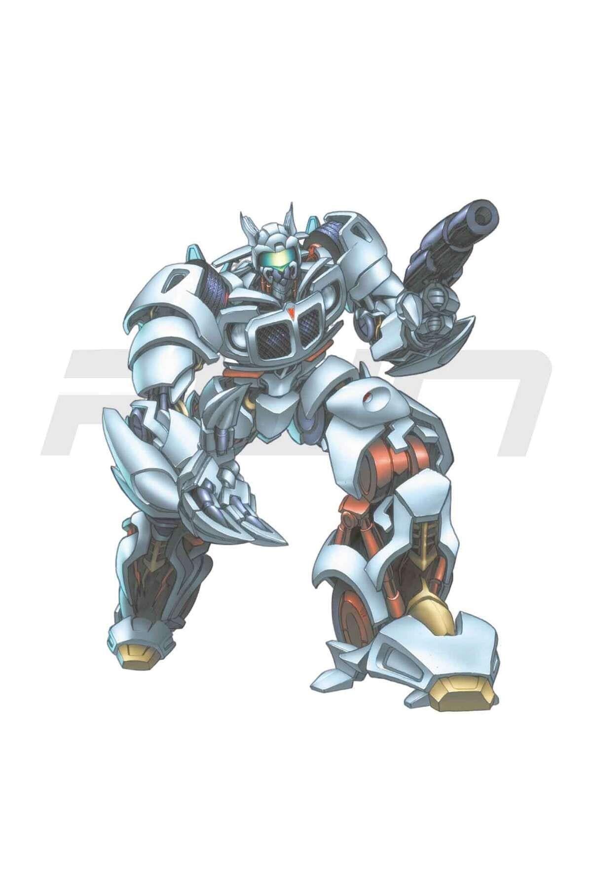 TRANSFORMERS AUTOBOT ARABA, uyumlu MOTOSİKLET,KASK,LAPTOP,CAM,TELEFON STİCKER
