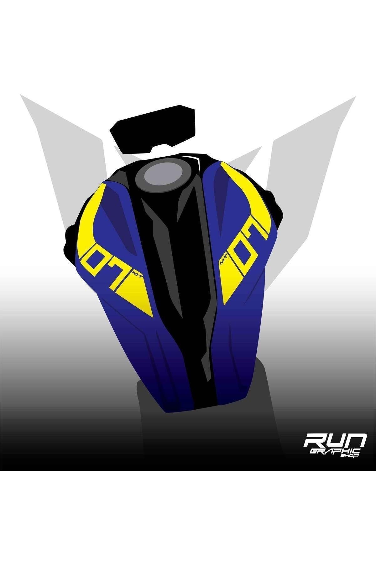 YAMAHA MT 07 2018-2019 YEŞİL DEPO STİCKER
