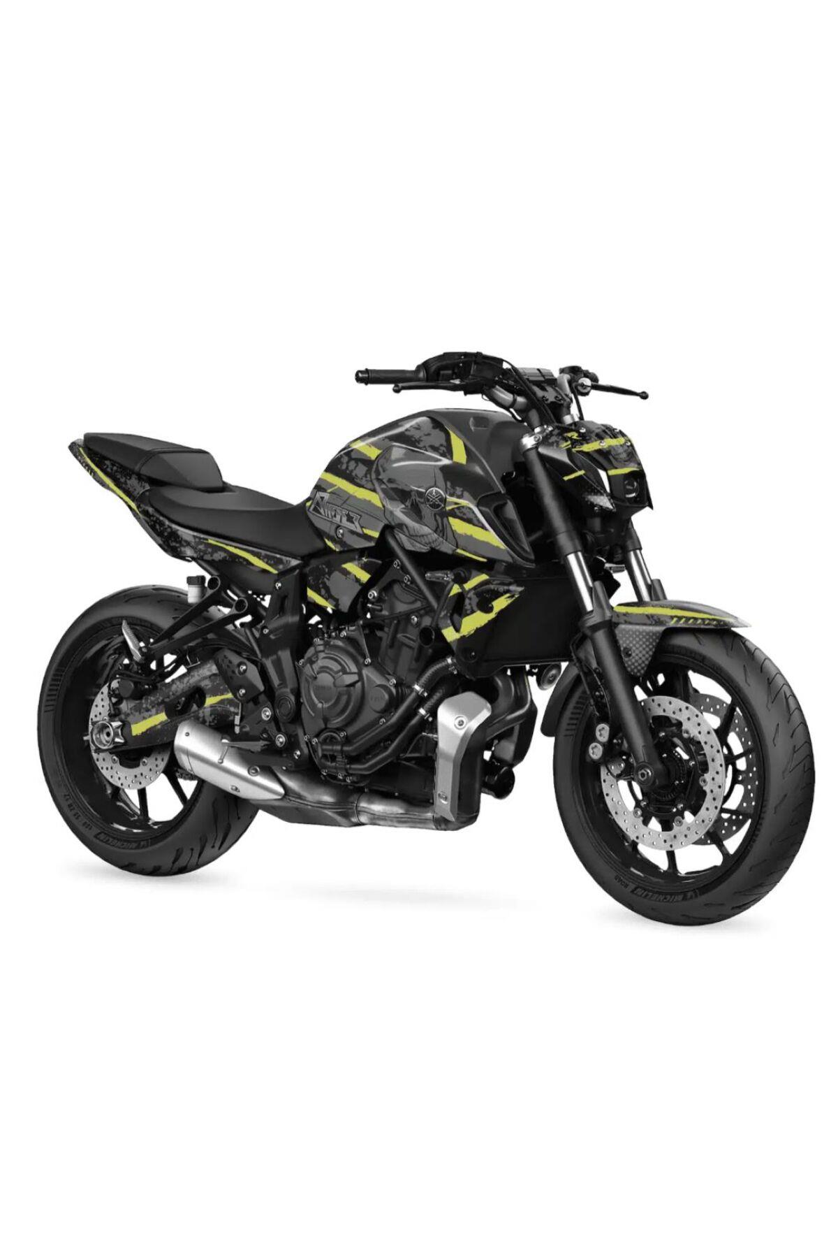 YAMAHA MT 07 2020-2024 KURU KAFA FULL BODY KİT STİCKER SET