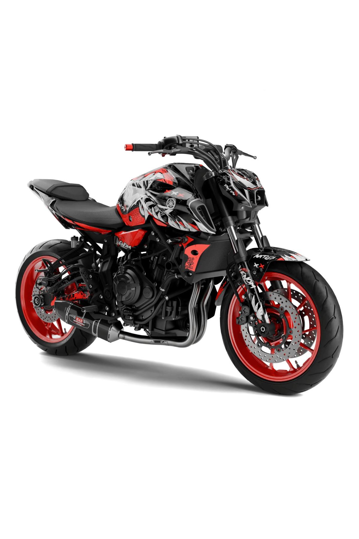 YAMAHA MT 07 GEN3 VENOM GRAPHİC KİT STİCKER SET
