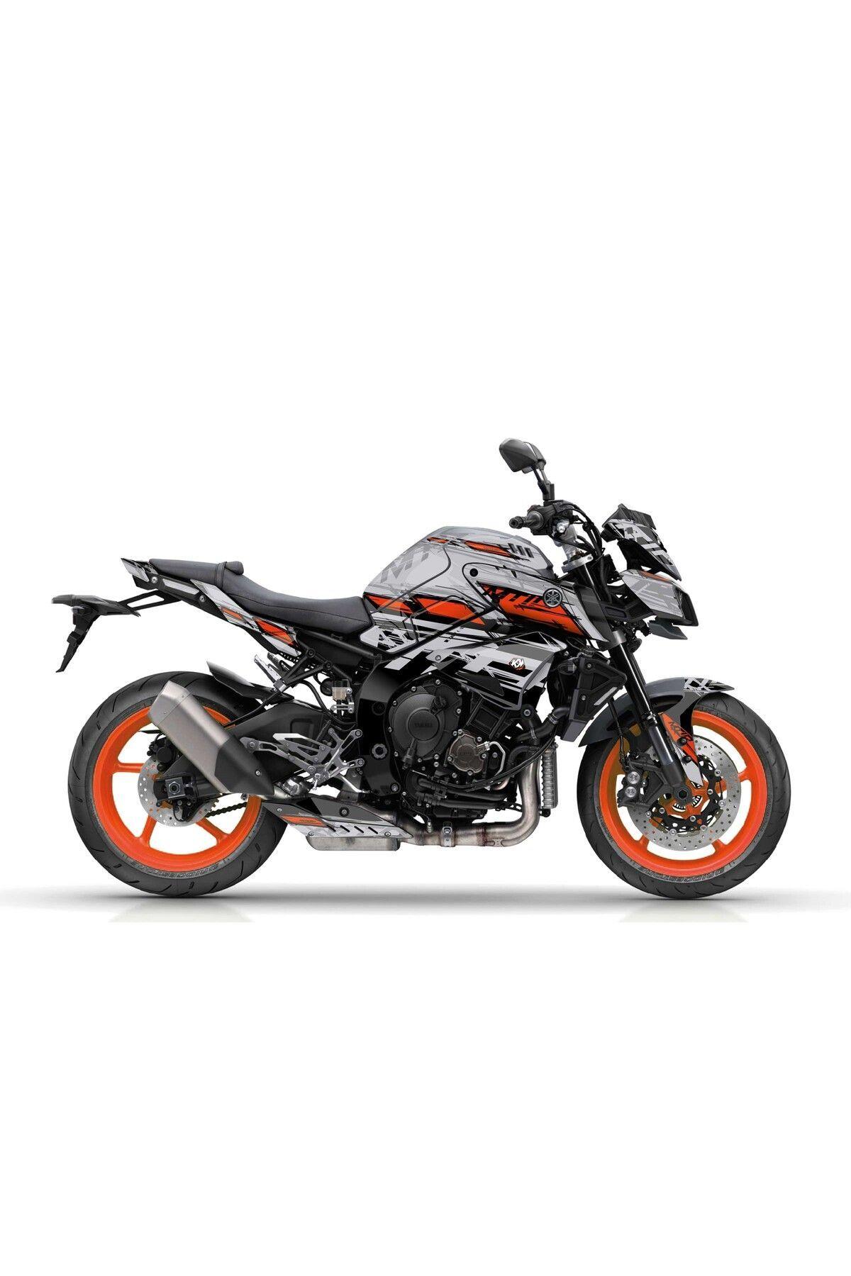 YAMAHA MT 10 GRİ KIRMIZI MDL 1 FULL STİCKER SET KIT