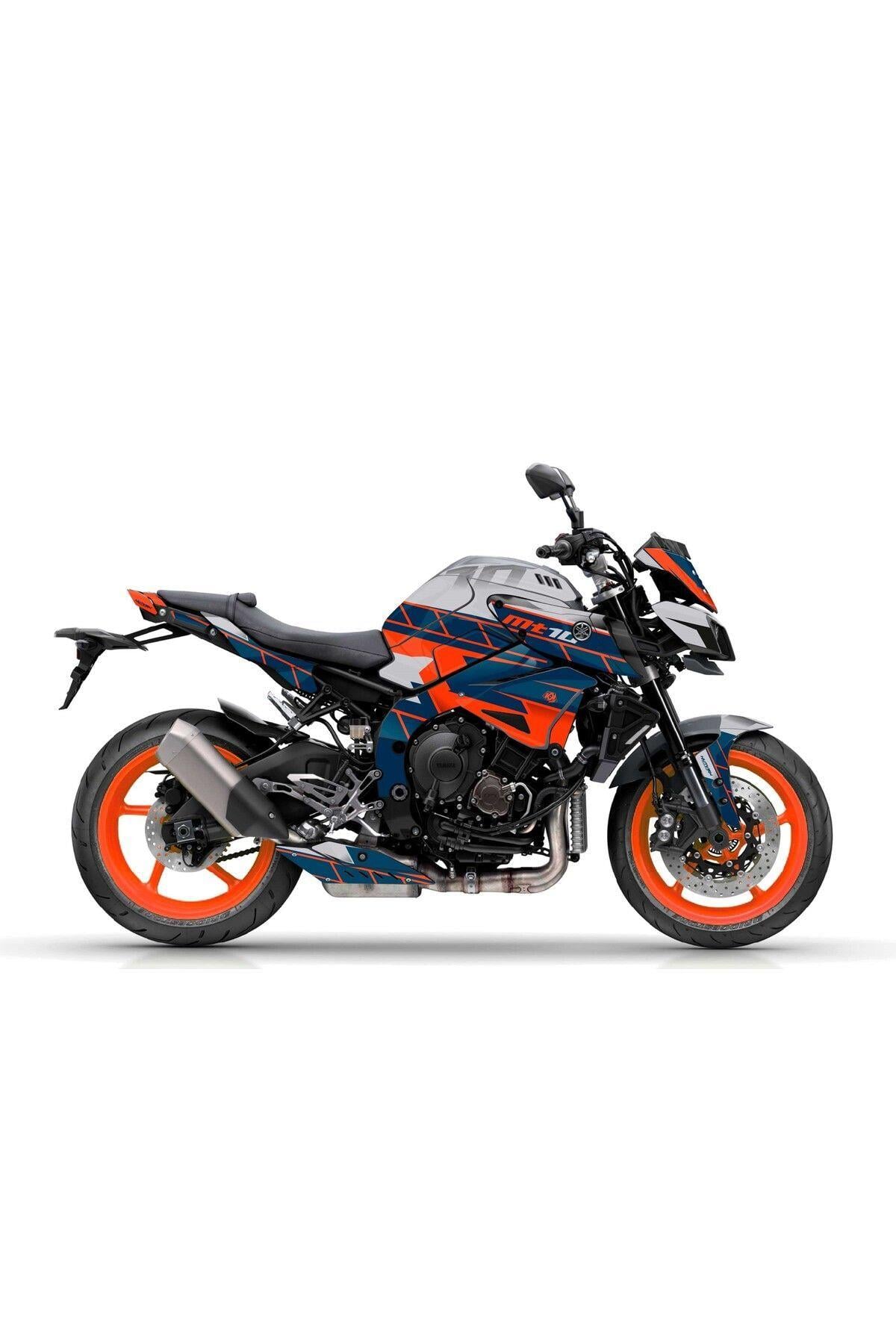 YAMAHA MT 10 KIRMIZI SERİTLİ FULL STİCKER SET KIT