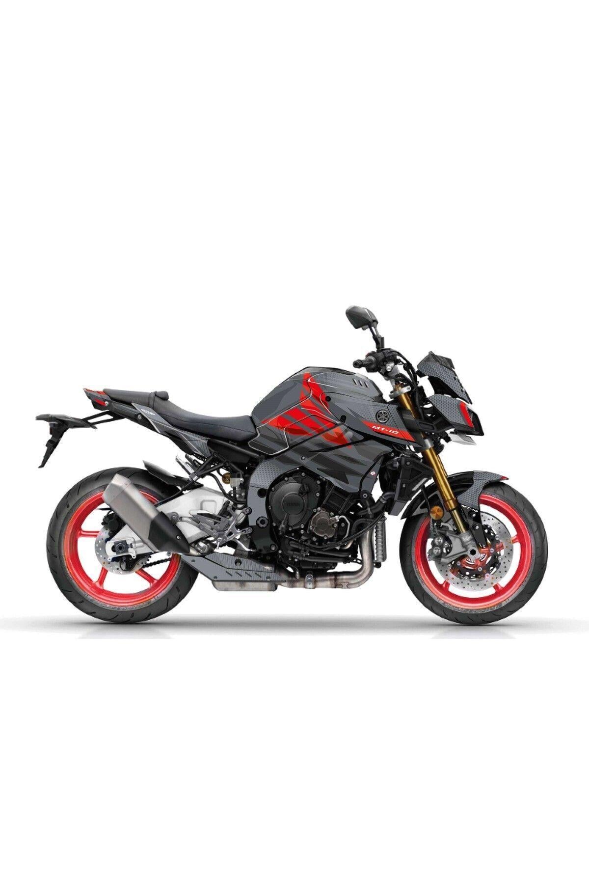 Yamaha Mt 10 Uyumlu Redı Race Full Sticker Set Kıt