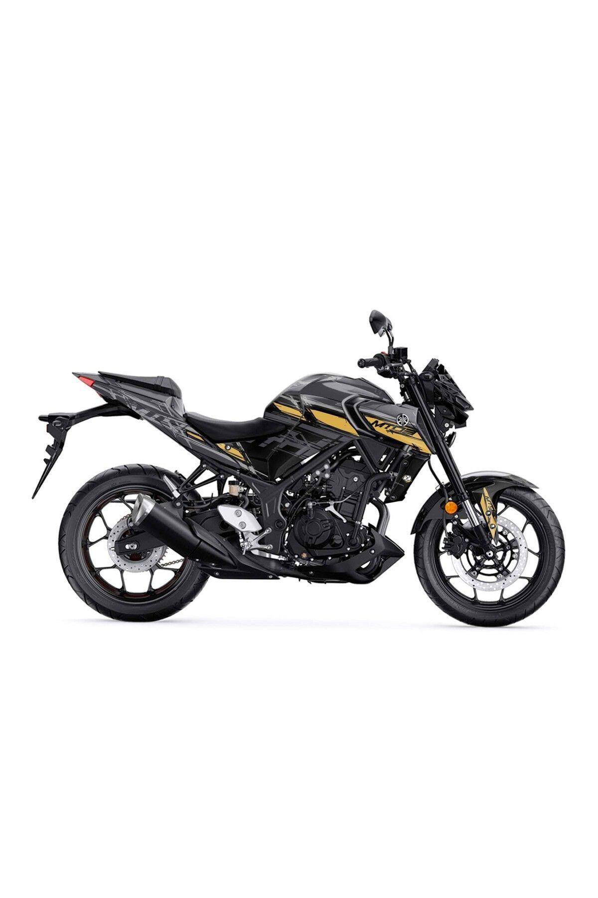 YAMAHA MT 25 2020-2023 GREY COMİC FULL STİCKER SET BODY KİT