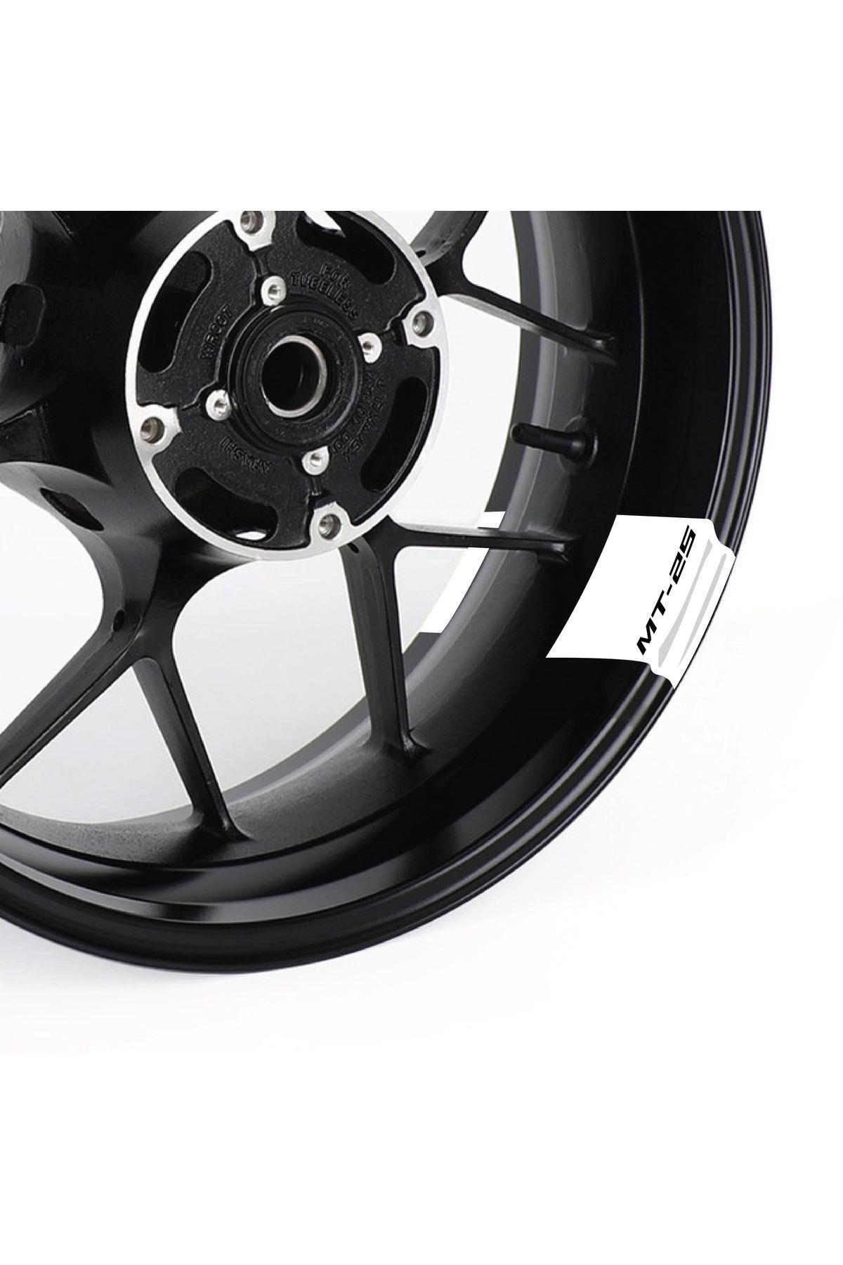 YAMAHA MT25 MOTORSİKLET JANT DETAY STİCKER