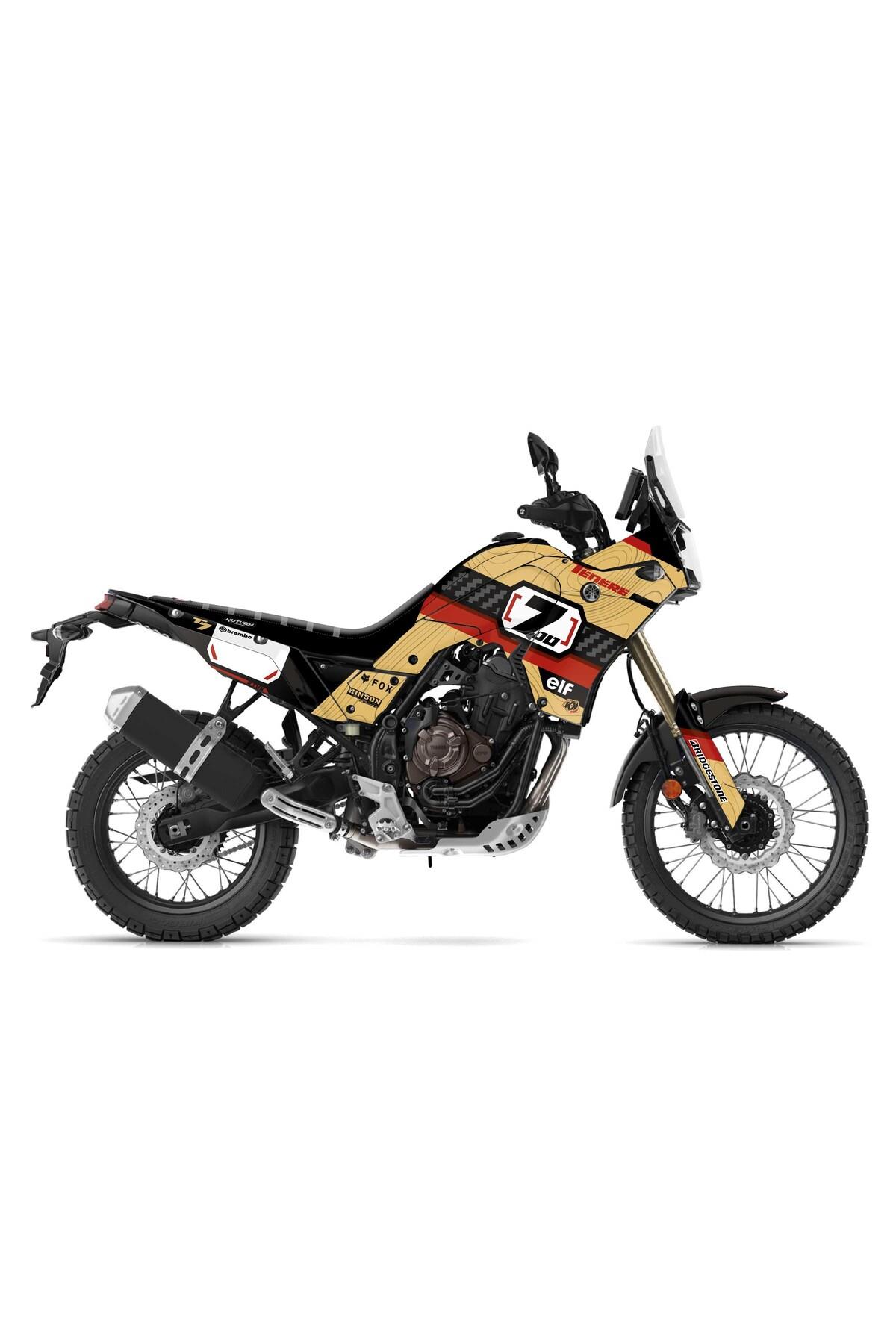 YAMAHA TENERE NEWS GRAPHİC KİT STİCKER SET
