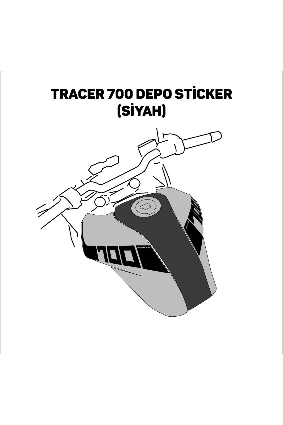 YAMAHA TRACER 700 DEPO STİCKER MDL1 uyumlu