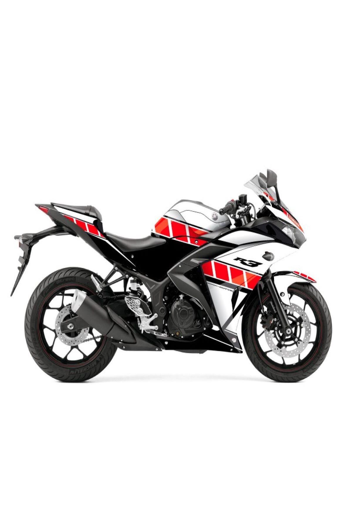 YAMAHA YZF R25 2014-2018 BEYAZ MDL4 FULL KAPLAMA BODY KİT
