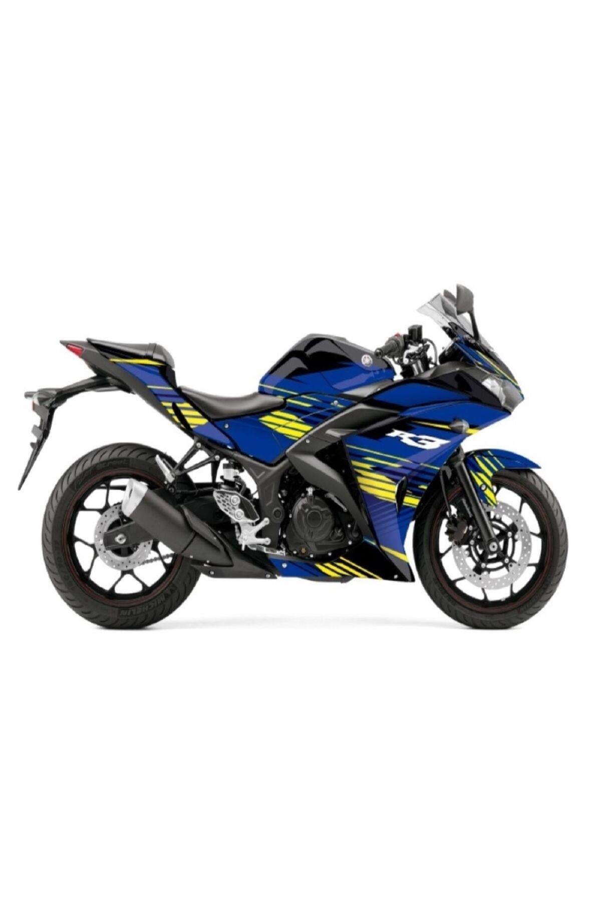 YAMAHA YZF R25 2014-2018 MAVİ MDL3 FULL KAPLAMA BODY KİT