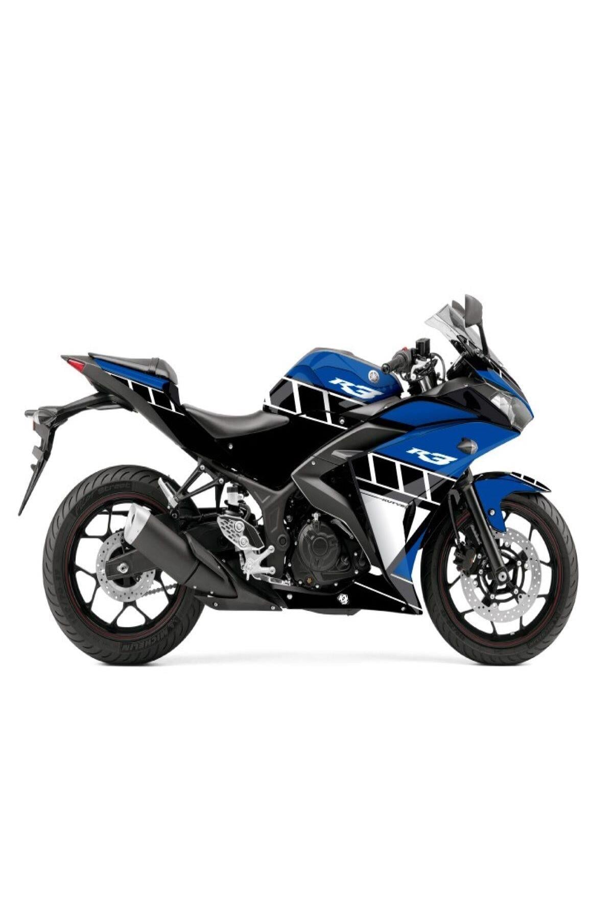 YAMAHA YZF R25 2014-2018 MAVİ MDL4 FULL KAPLAMA BODY KİT