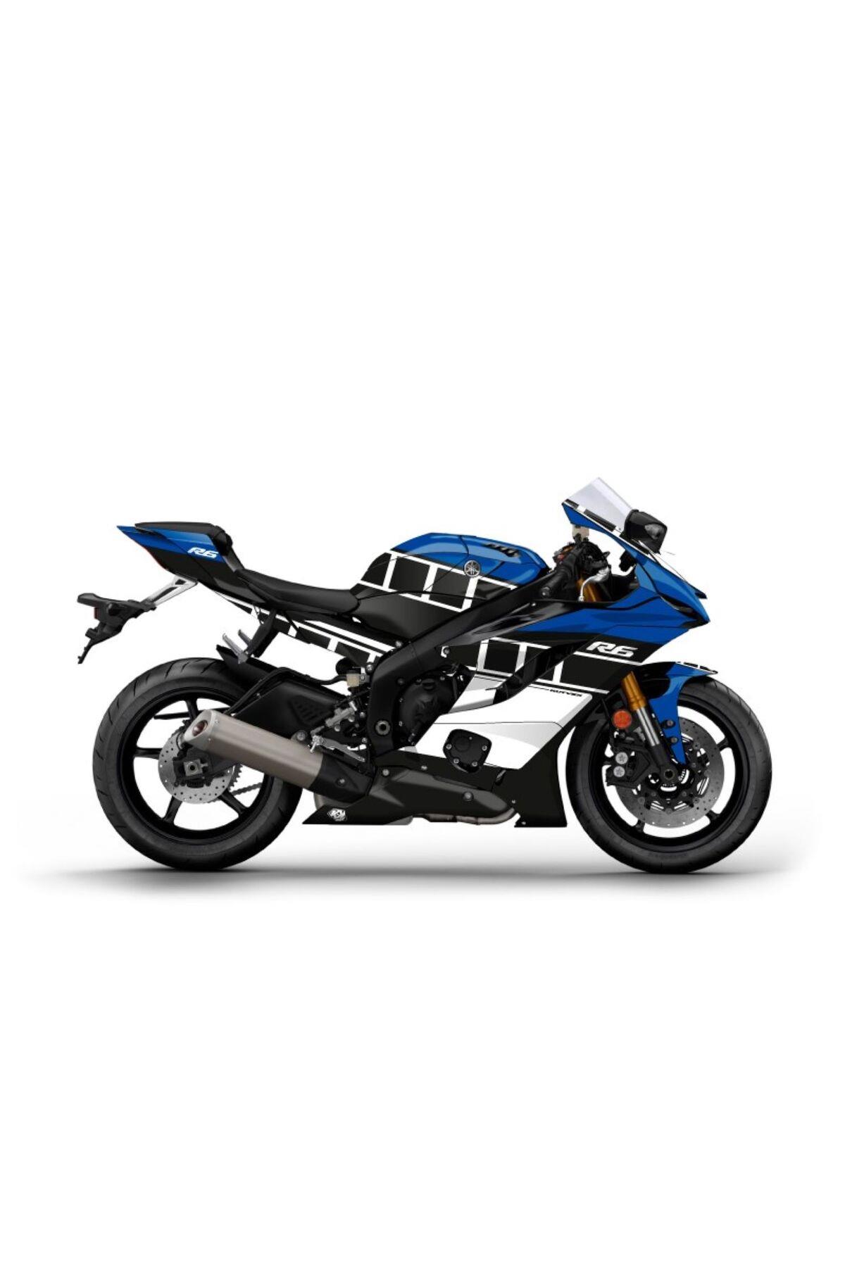 YAMAHA YZF R6 2017-2021 60 TH 2 STİCKER SET FULL BODY KIT