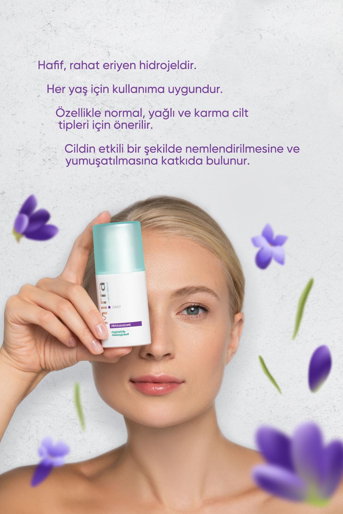 Lavender Hydrogel / Lavantalı Nemlendirici Yüz Kremi