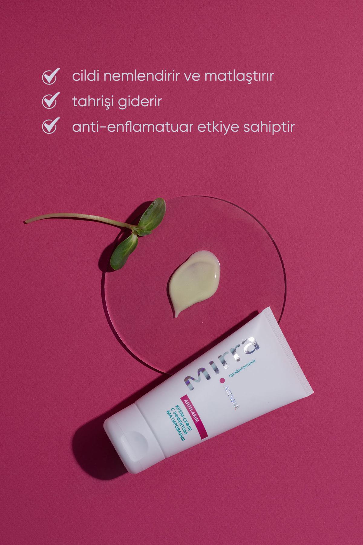 Soufflé Cream With Matting Effect / Yağ Dengesi, Matlaştırıcı Krem