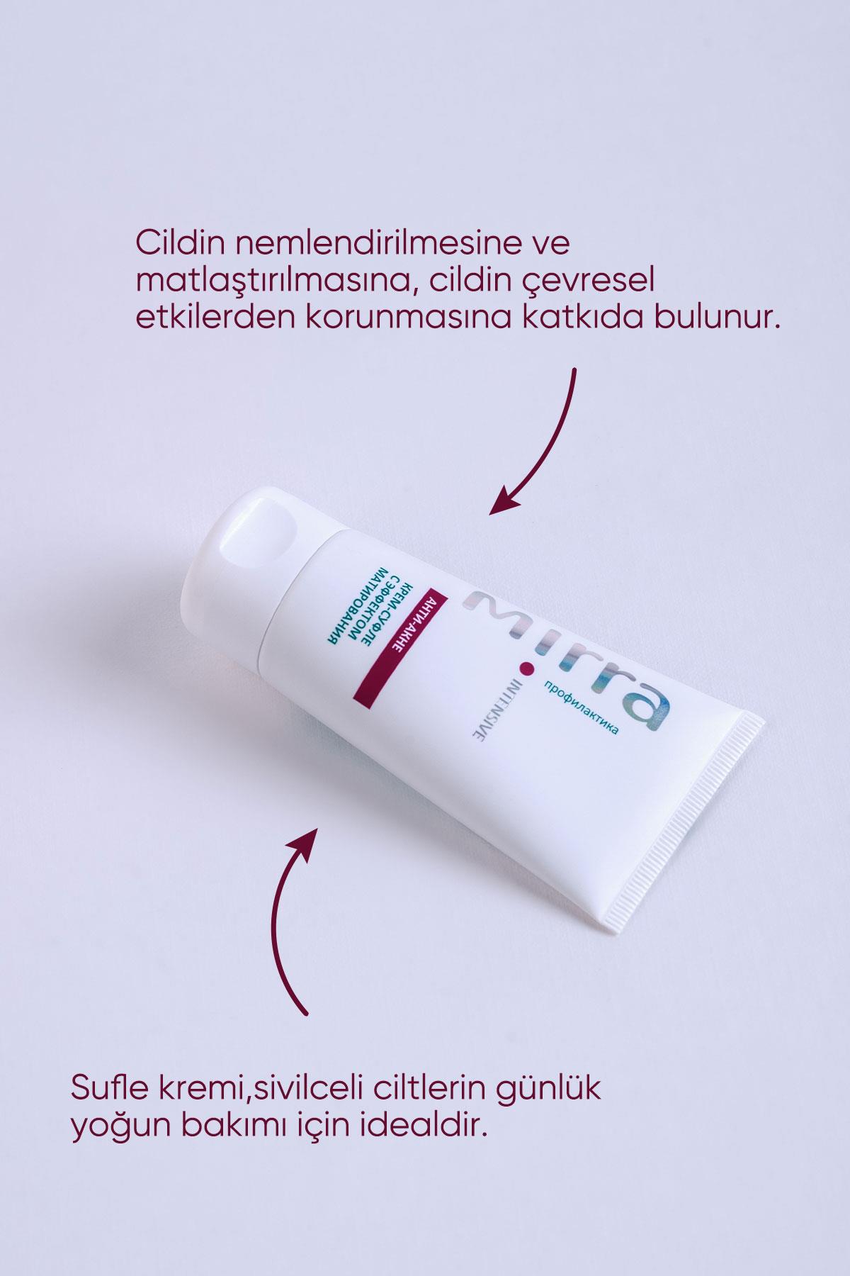 Soufflé Cream With Matting Effect / Yağ Dengesi, Matlaştırıcı Krem