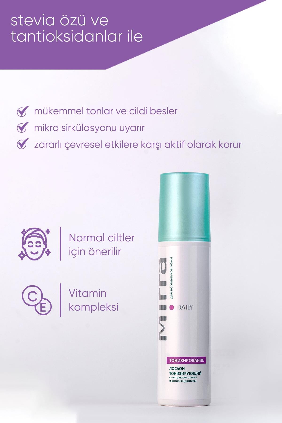 Toning Lotion (With Stevia Extract And Antioxidant)) / Cilt Tonu Dengeleyici, Nemlendirici