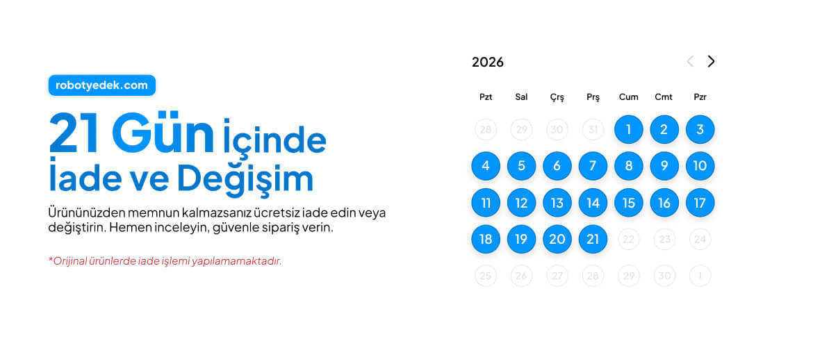 21 Gün İade Değişim