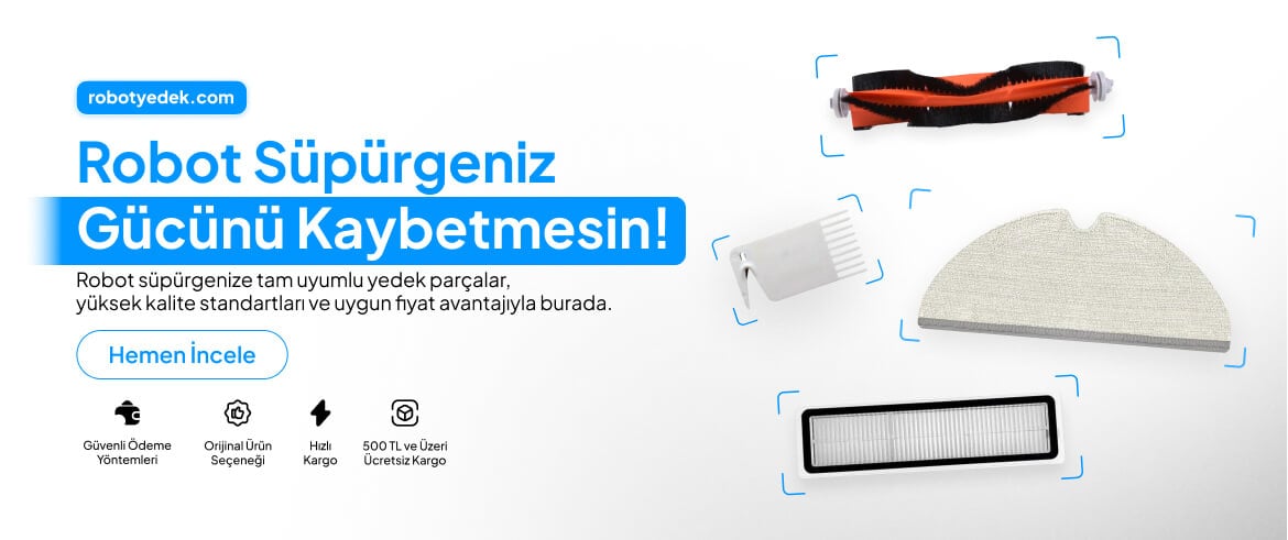 Robot Süpürgeniz Gücünü Kaybetmesin