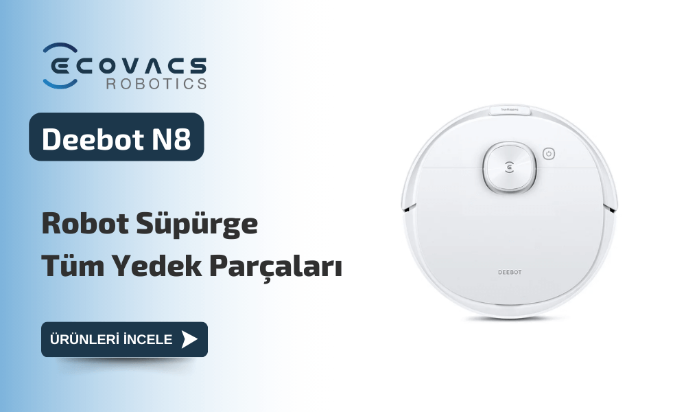 Ecovacs Deebot N8 Robot Süpürge Yedek Parçaları