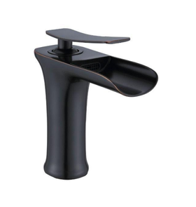 ŞELALE LAVABO BATARYASI SİYAH