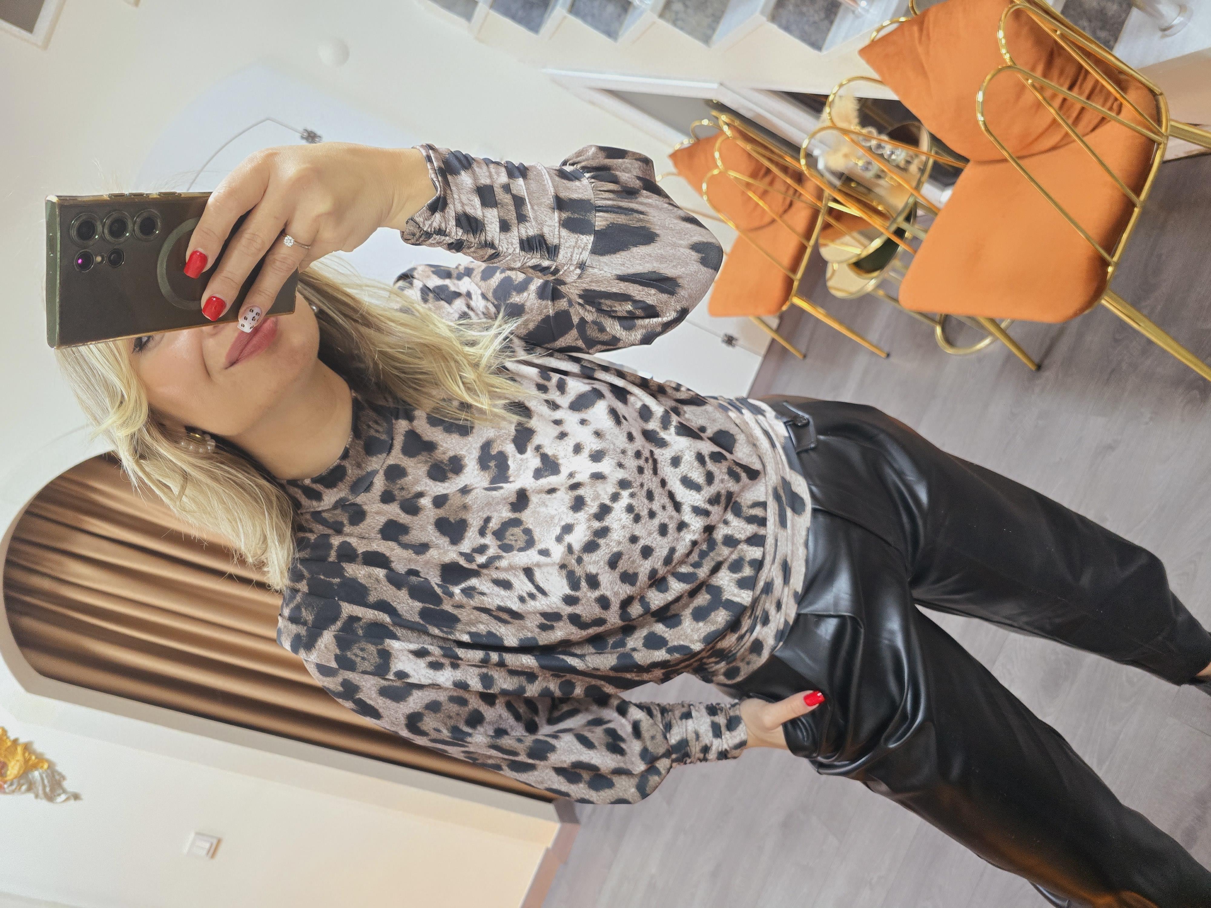 LEOPAR BLUZ