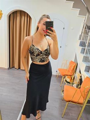 LEOPAR SIRT DETAYLI CROP
