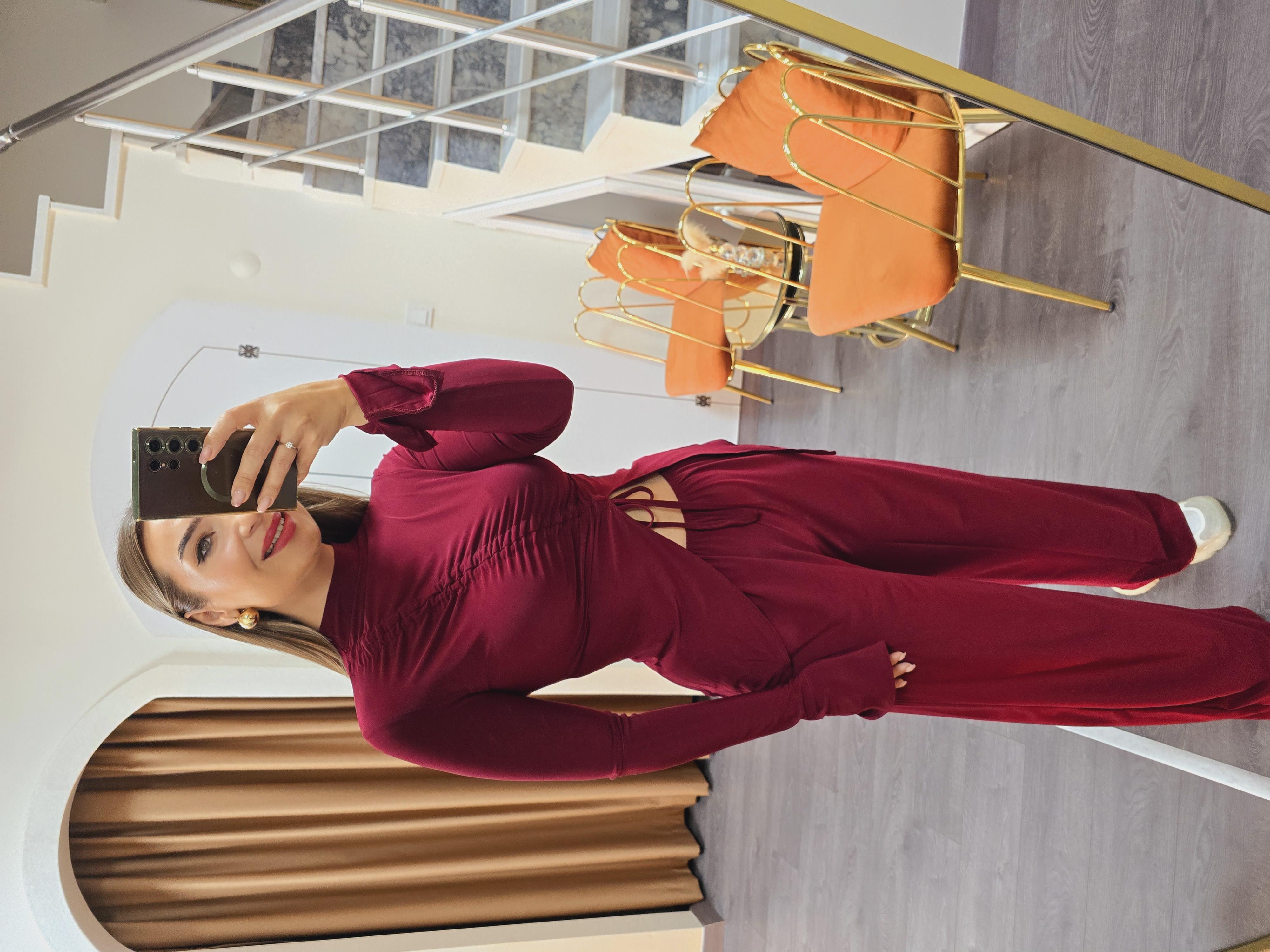 BORDO BÜZGÜLÜ TAKIM
