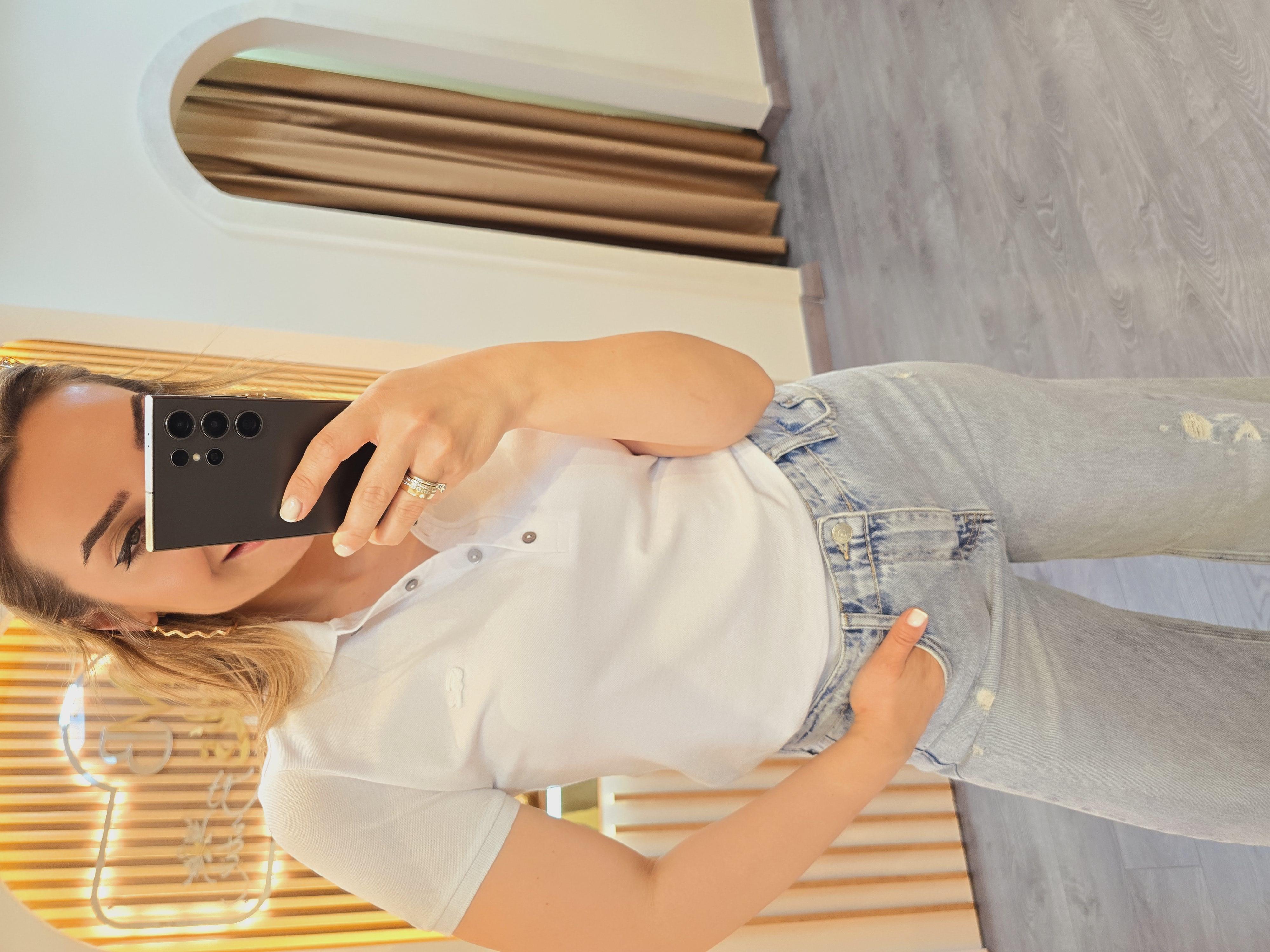 LACOSTE MODEL BEYAZ PAMUKLU KUMAŞ TSHİRT
