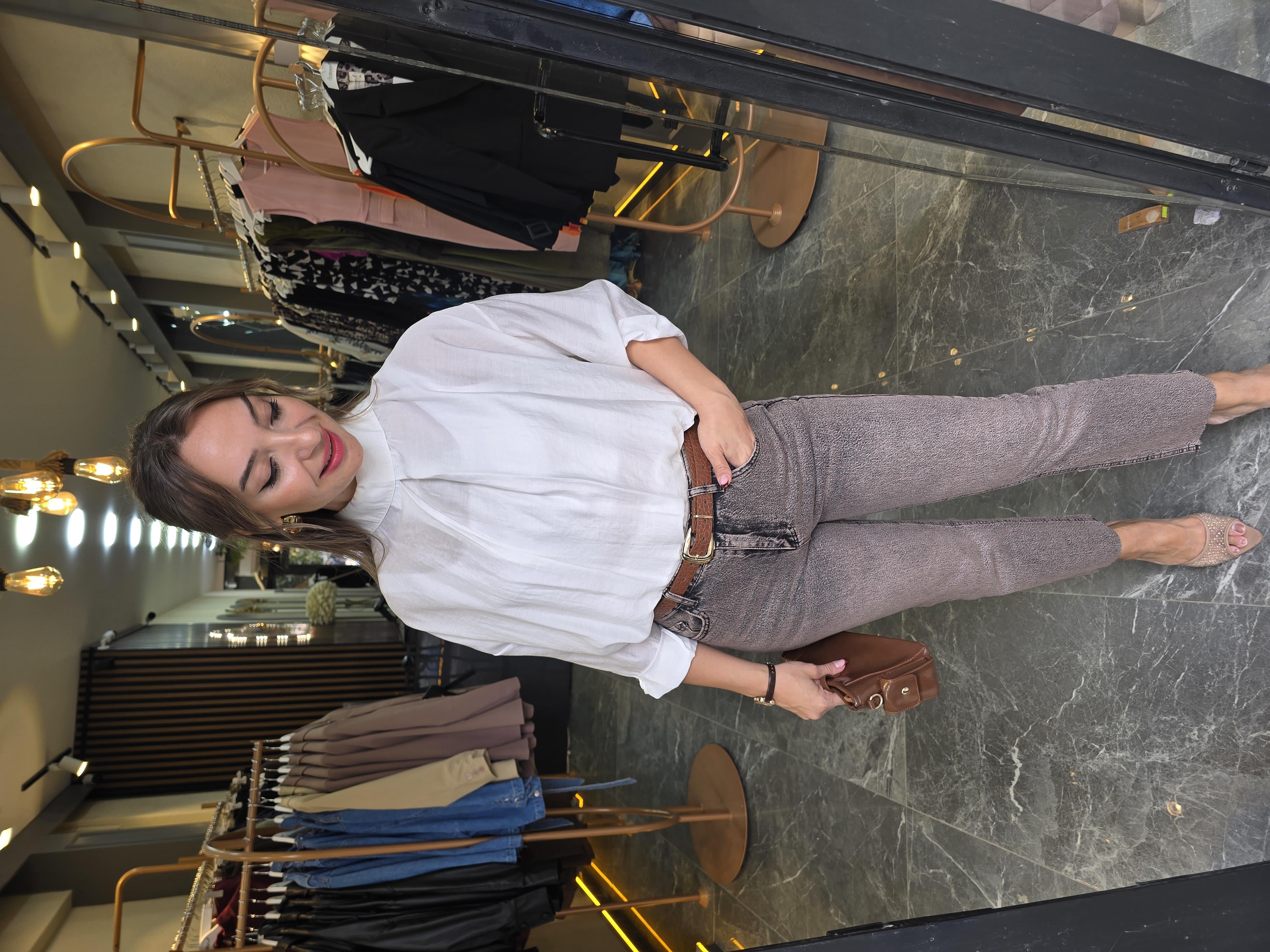 LİKRALI STRAIGHT PANTOLON