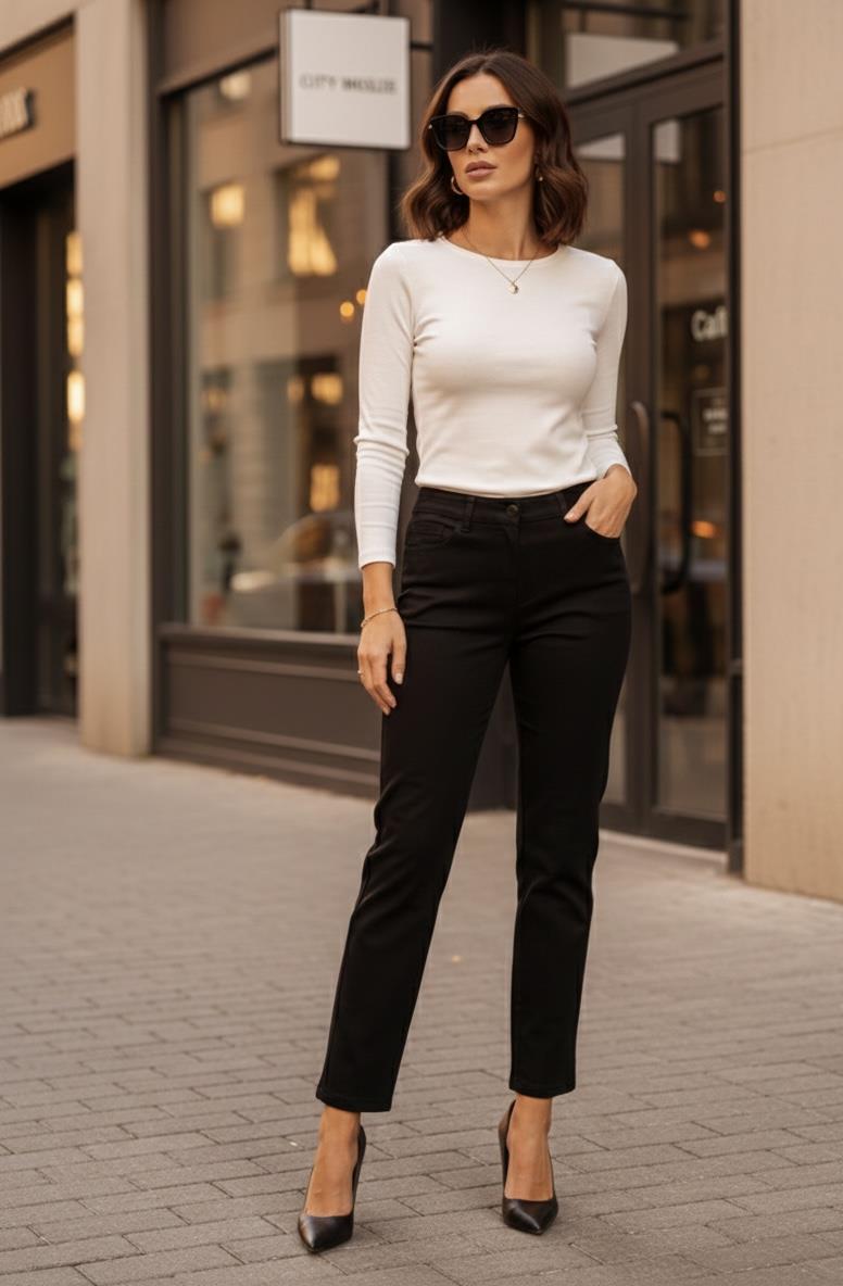 Bilek Boy Boru Paça Kot Pantalon