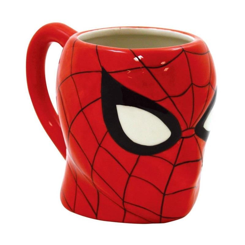 Süper Kahraman Örümcek Adam Marvel SpiderMan Kupa 3D Avengers Su Kahve Süt Çay Bardağı