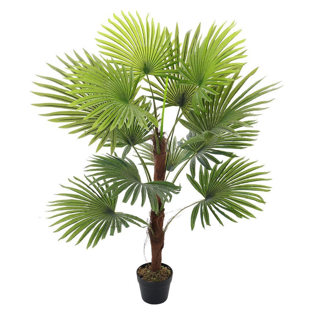 Yapay Ağaç Palmiye Ağacı 155cm Fanpalm Ağacı 12 Yaprak