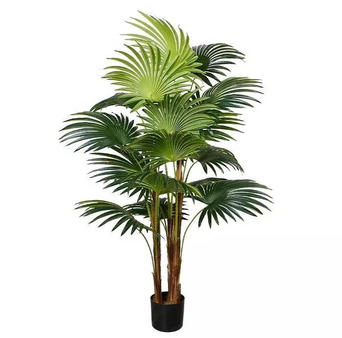 Yapay Ağaç Palmiye Ağacı 180cm Dev Fanpalm Ağacı 13 Yaprak